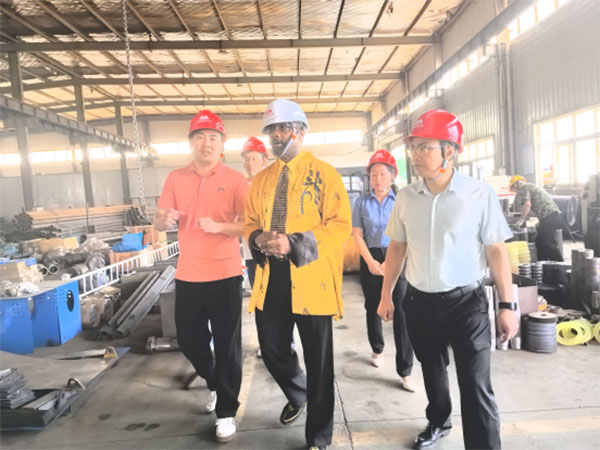 跨國界，筑橋梁丨熱烈歡迎非洲客戶到高飛股份參觀考察